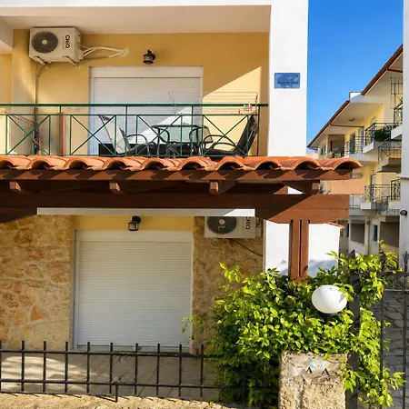 Turquoise Orchid Family With Veranda, Kallithea *